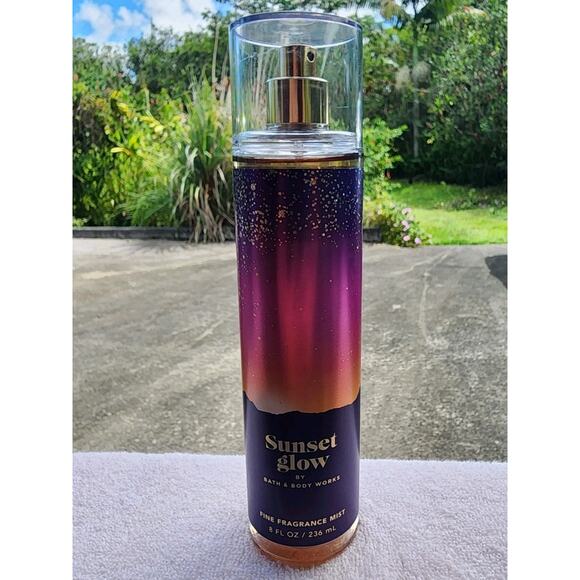 NEW Bath & Body Works SUNSET GLOW Fragrance Mist Body Spray 8 Fl Oz - Picture 1 of 3